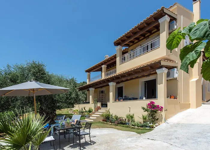 فيلة Terra Rossa By Konnect, Views To Ionian Sea *